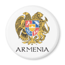 Armenia Coat of Arms Magnet