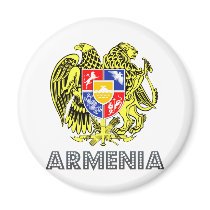 Armenia Coat of Arms Magnet