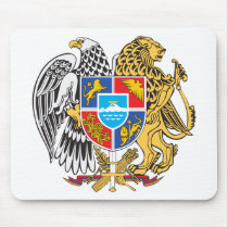 Armenia Coat Of Arms Mouse Pad