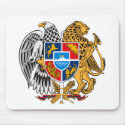 Armenia Coat of Arms Mousepad by FlagTshirts Armenia Coat of Arms Mousepad