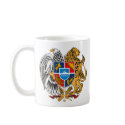 Armenia Coat of Arms Mug by FlagTshirts Armenia Coat of Arms Mug