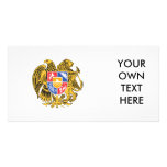 Armenia Coat of Arms Photo Card Template