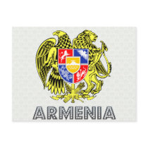 Armenia Coat of Arms Post Card