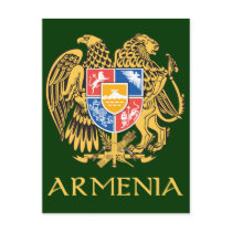 Armenia Coat of Arms Postcards