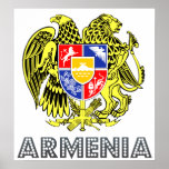 Armenia Coat of Arms posters