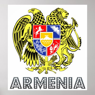 Armenia Coat of Arms Posters by representmycountry