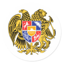 Armenia coat of arms stickers by sergemayifuila Armenia coat of arms stickers