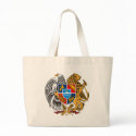 Armenia Coat of Arms Tote Bag by FlagTshirts Armenia Coat of Arms Tote Bag