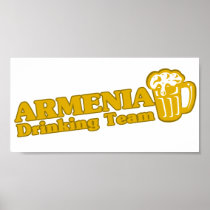 Armenia Drinking Team Poster