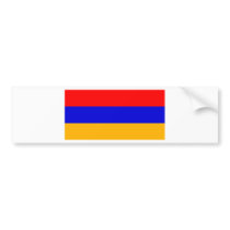 Armenia Flag AM Bumper Stickers