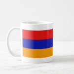 Armenia Flag Map Classic Mug