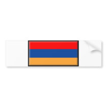Armenia Flag bumper stickers