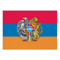 Armenia Flag Greeting Cards
