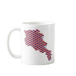 Armenia Flag-hearts Map Customizable Mug