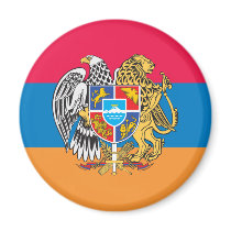 Armenia Flag Fridge Magnet