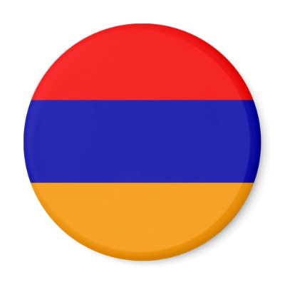 Armenia Flag Magnet by the_little_gift_shop
