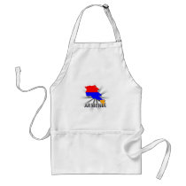 Armenia Flag Map 2.0 Aprons