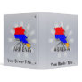 Armenia Flag Map 2.0 3 Ring Binders