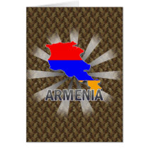 Armenia Flag Map 2.0 Cards