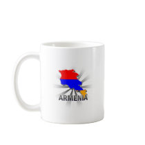 Armenia Flag Map 2.0 Coffee Mug