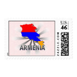 Armenia Flag Map 2.0 Stamps
