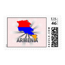 Armenia Flag Map 2.0 Stamps