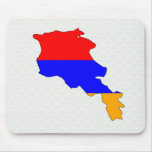 Armenia Flag Map full size Mouse Pad