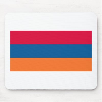 Armenia Flag Mousepad by FlagTshirts
