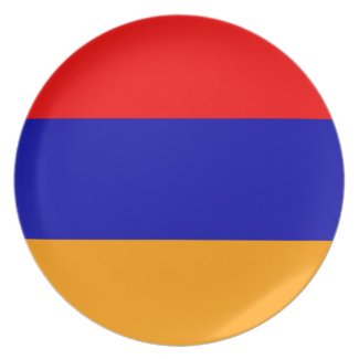 Armenia Flag Plate