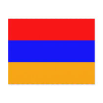 Armenia Flag Postcard