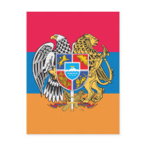 Armenia Flag Post Cards