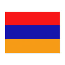 Armenia Flag Postcard