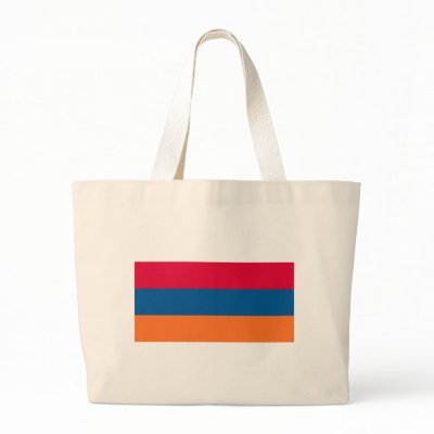 Armenia Flag Tote Bag by FlagTshirts