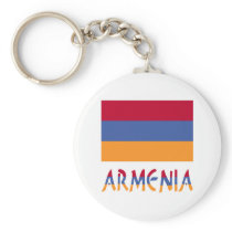 Armenia Flag & Word Keychains