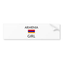 ARMENIA GIRL bumper stickers