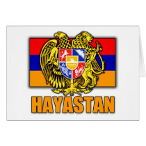 Armenia Hayastan Coat of Arms Cards