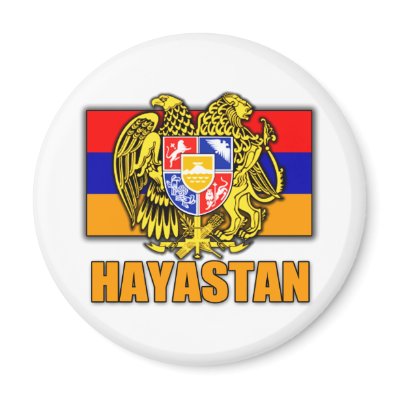 Armenia Hayastan Coat of Arms Magnets by allworldtees