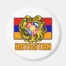 Armenia Hayastan Coat of Arms Magnets