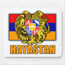 Armenia Hayastan Coat of Arms Mousepads