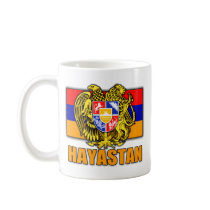 Armenia Hayastan Coat of Arms Coffee Mugs