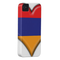 Armenia Heart iPhone Case Iphone 4 Cover