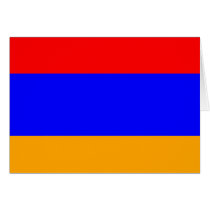 Armenia High quality Flag Card