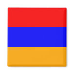 Armenia High quality Flag Magnet