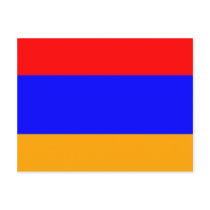 Armenia High quality Flag Postcard