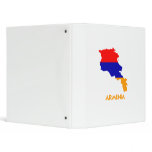 ARMENIA MAP 3 RING BINDER