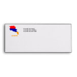 ARMENIA MAP ENVELOPE