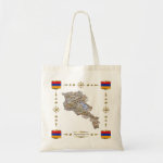 Armenia Map Flag Border Bag