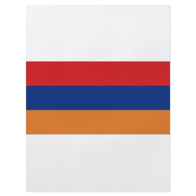 Armenia National Flag Custom Flyer by All_Flags