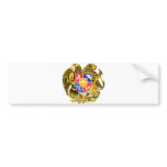 Armenia Official Coat Of Arms Heraldry Symbol Bumper Stickers