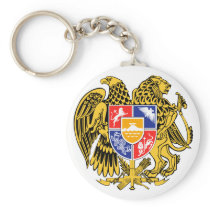 Armenia Official Coat Of Arms Heraldry Symbol Key Chains